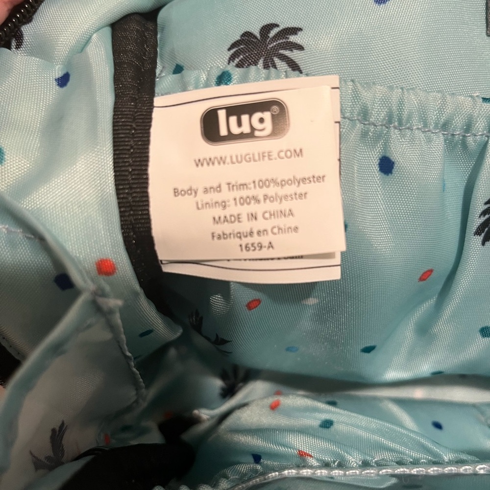 Lug Ranger Red and Blue Crossbody Bag with Adjustable Strap - Picture 11 of 16